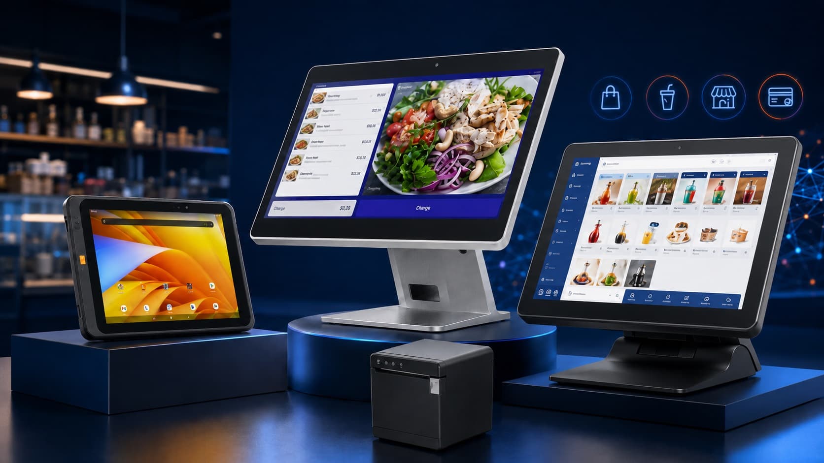 Commercial POS and smart retail hardware environment