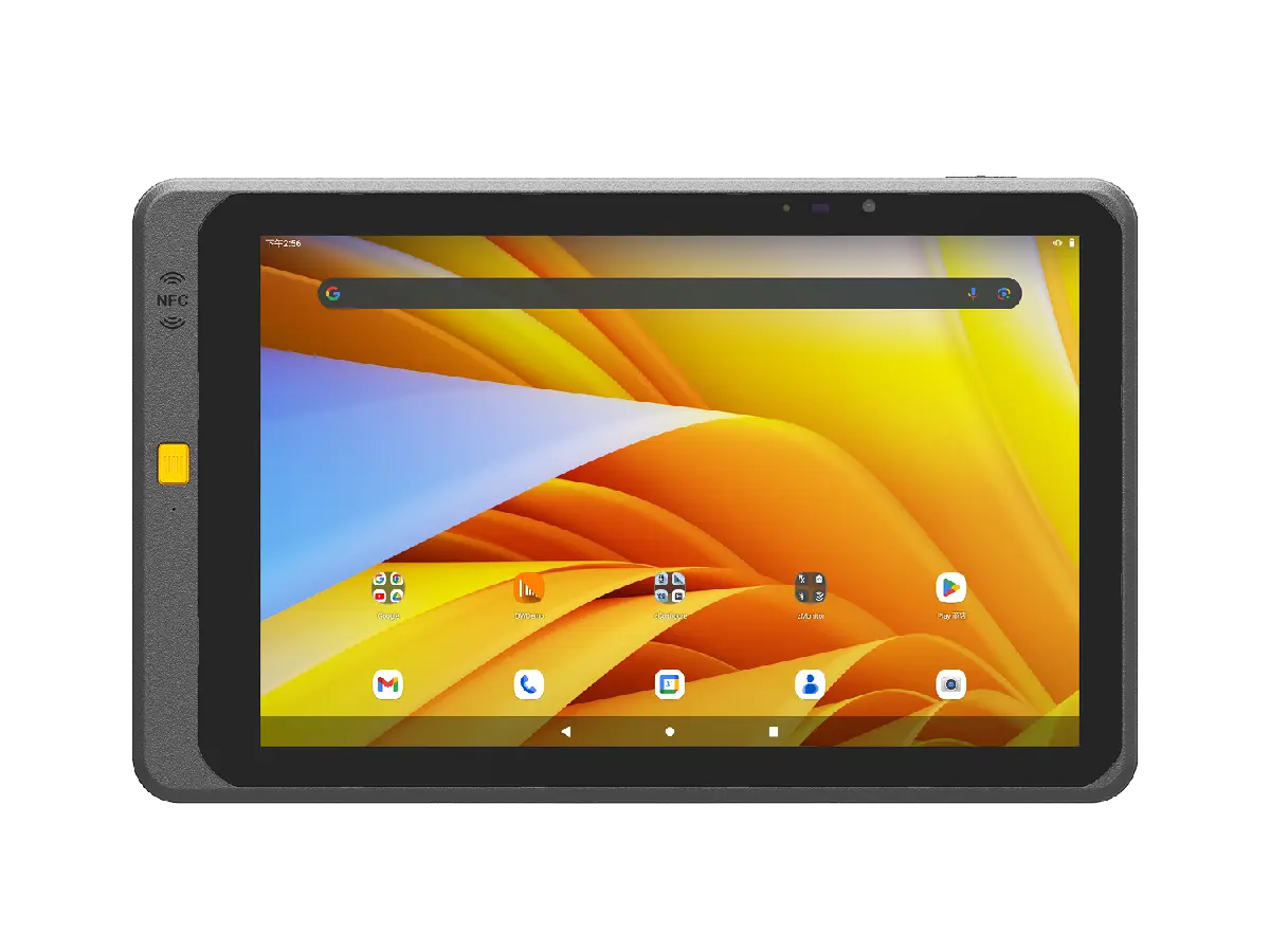 Front view of OT1110A 10.1-inch Android Tablet POS