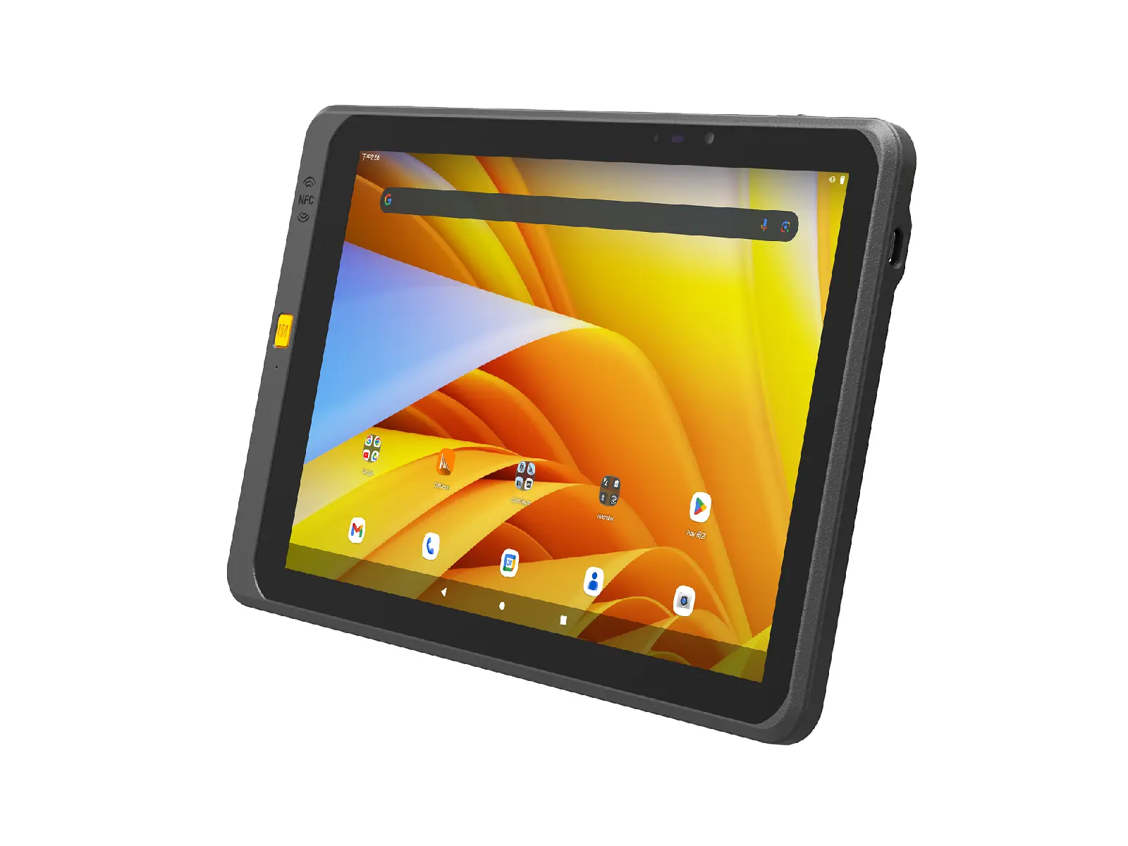 OT1110A, 10.1-inch Android Tablet POS shown from front 45 degree view